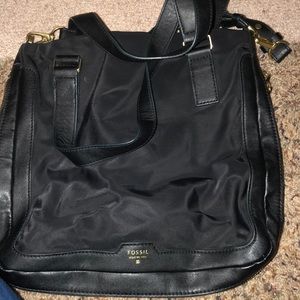 Crossbody bag fossil black